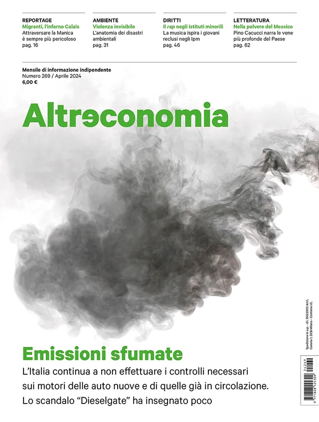 Altreconomia 269 rivista Emissioni sfumate copia singola