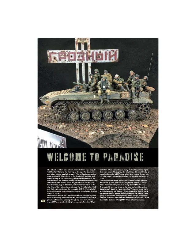 AFV Modeller AFV 101 Paradise rivista PDF singola