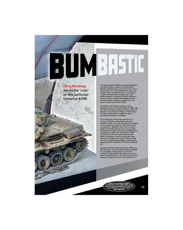 AFV Modeller AFV 130 articolo PDF BUMbastic mezzi