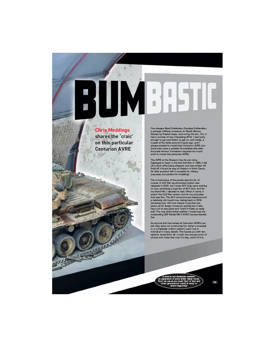 AFV Modeller AFV 130 articolo PDF BUMbastic mezzi