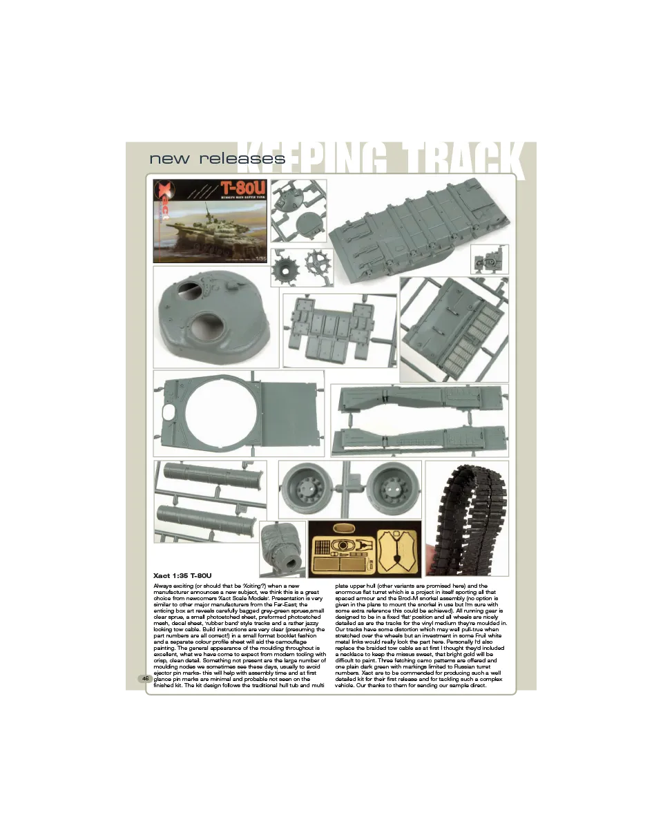 AFV Modeller AFV72 Keeping Track articolo PDF mezzi militari copia singola