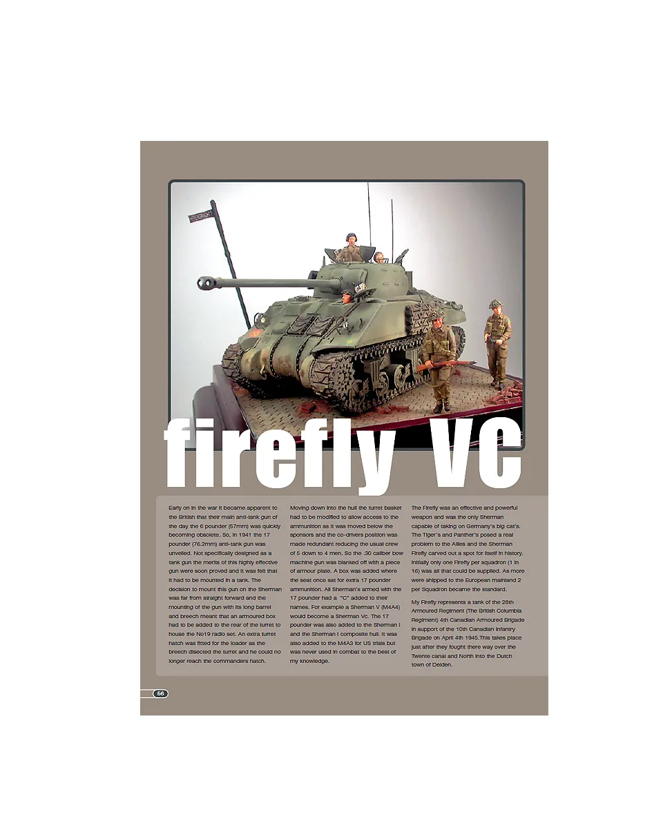 AFV Modeller Issue 20 articolo PDF Firefly VC carri