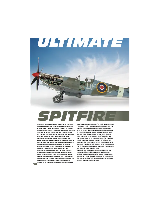 AFV Modeller AIR30 Spitfire articolo PDF ultimate