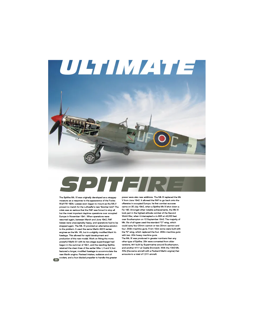 AFV Modeller AIR30 Spitfire articolo PDF ultimate