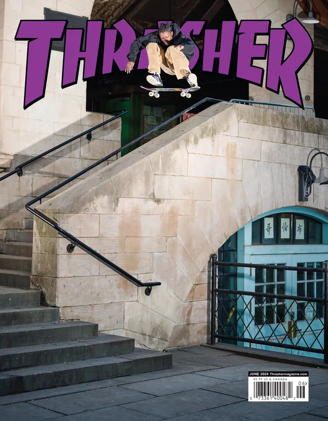 Thrasher Magazine giugno 2024 rivista skate