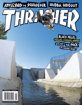 Thrasher January 2007 rivista skate copia singola 236 pagine