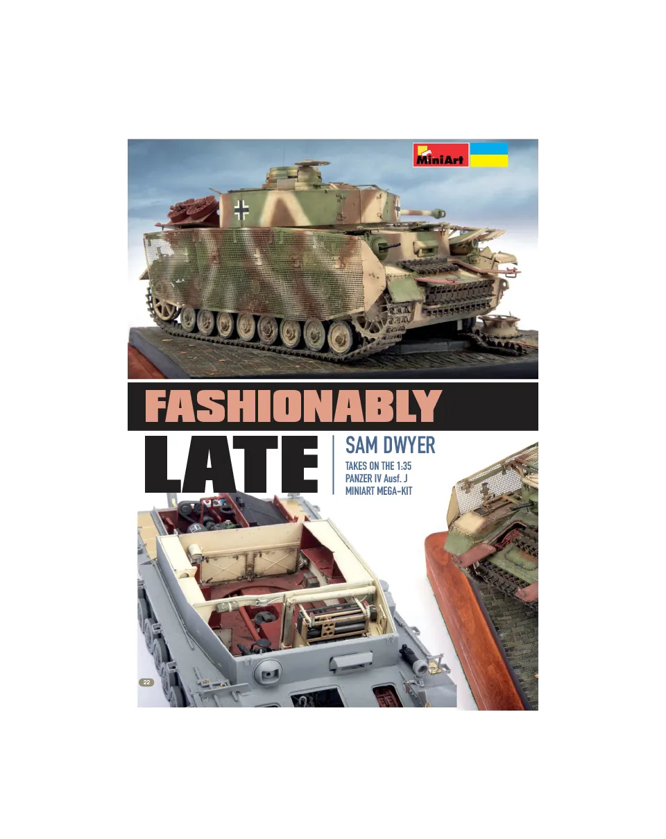 AFV Modeller AFV124 Fashionably Late articolo PDF