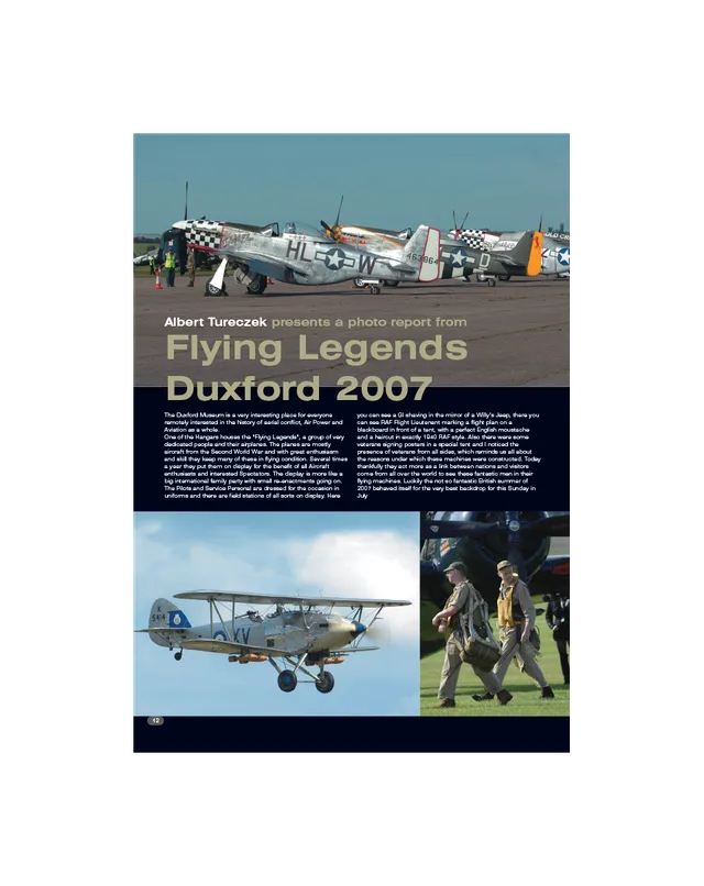 AFV Modeller AIR15 Flying Legends Duxford articolo PDF