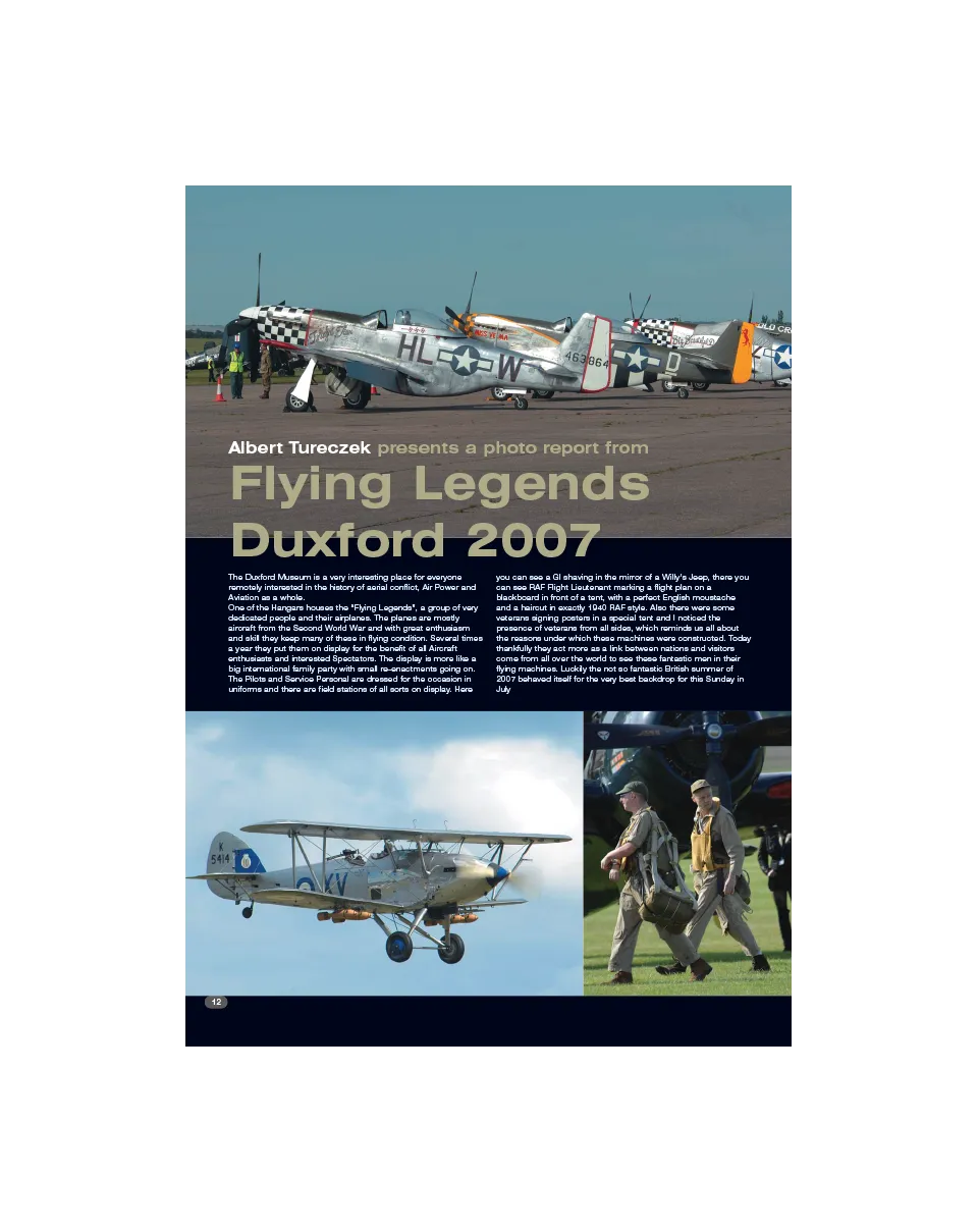 AFV Modeller AIR15 Flying Legends Duxford articolo PDF