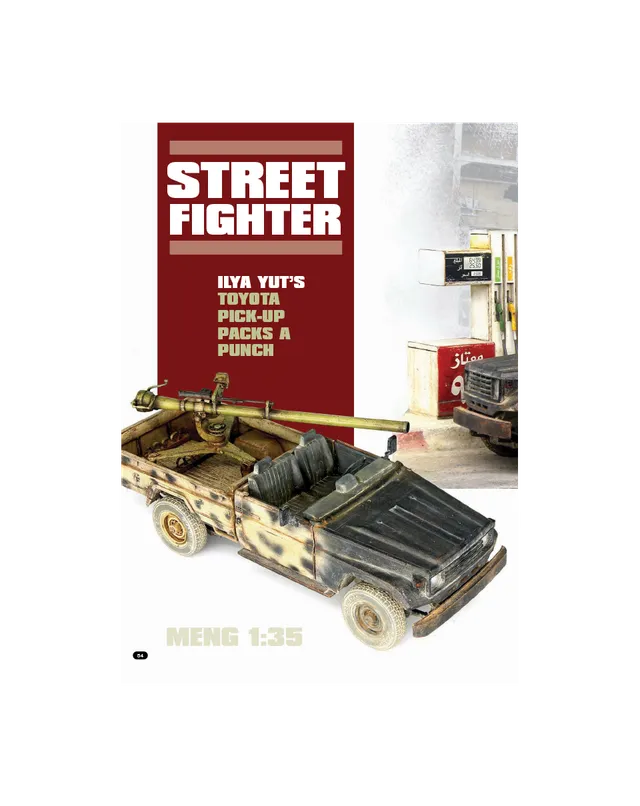 AFV Modeller AFV127 rivista PDF Street Fighter copia singola