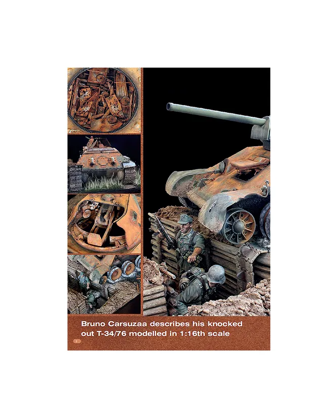 AFV Modeller Issue 54 T34/76 1:16 articolo PDF Hulk