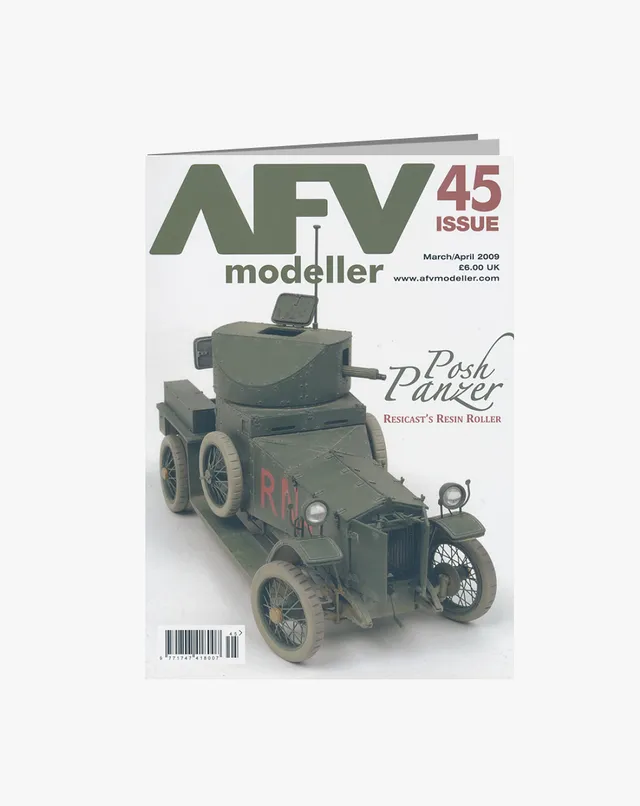 AFV Modeller 45 rivista modellismo mezzi militari