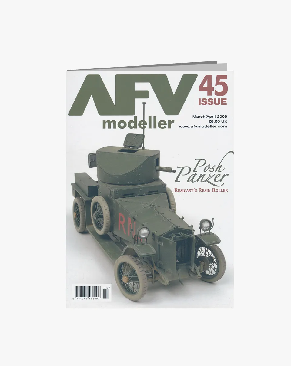 AFV Modeller 45 rivista modellismo mezzi militari