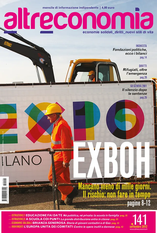 Altreconomia 141 Exboh rivista copia singola