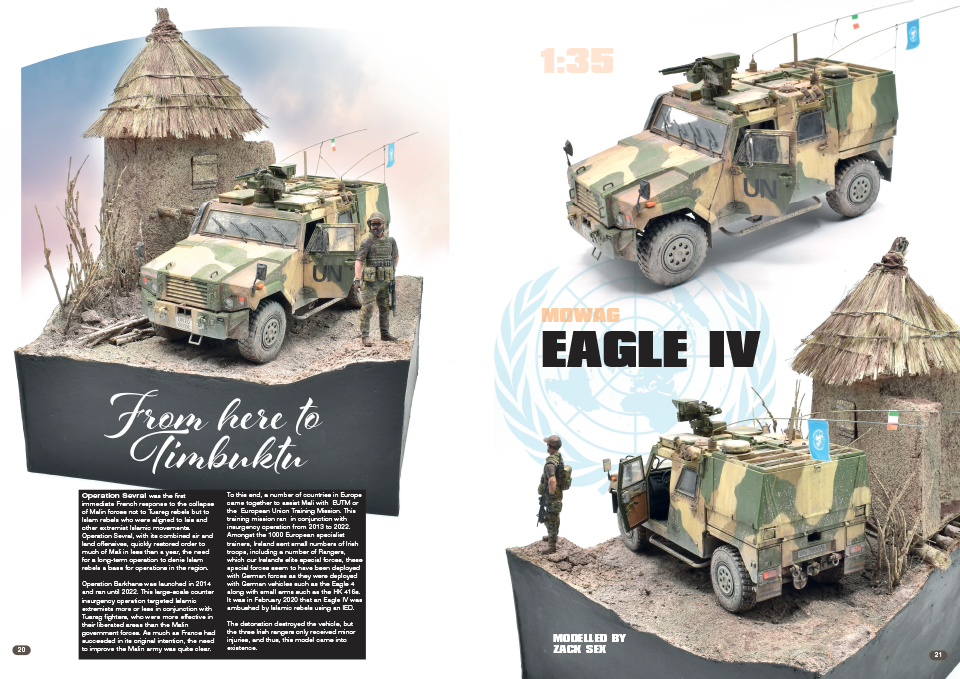 AFV Modeller 147 rivista mezzi militari numero 147