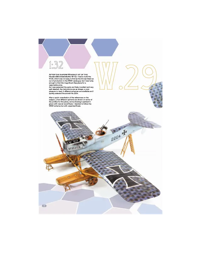 AFV Modeller AIR85 W.29 articolo PDF aerei