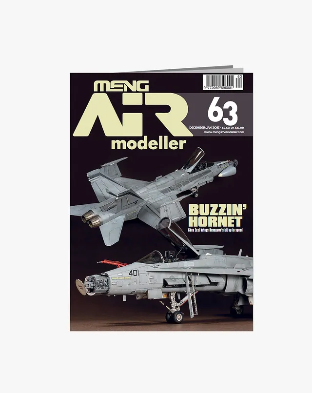AFV Modeller Meng AIR 63 rivista numero 63 copia singola aerei