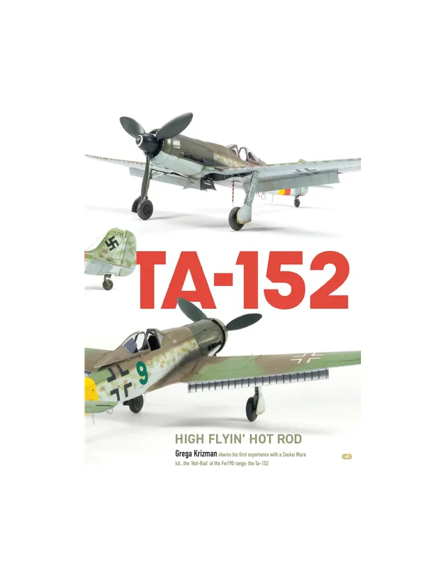 AFV Modeller AIR107 articolo Ta-152 Hot Rod