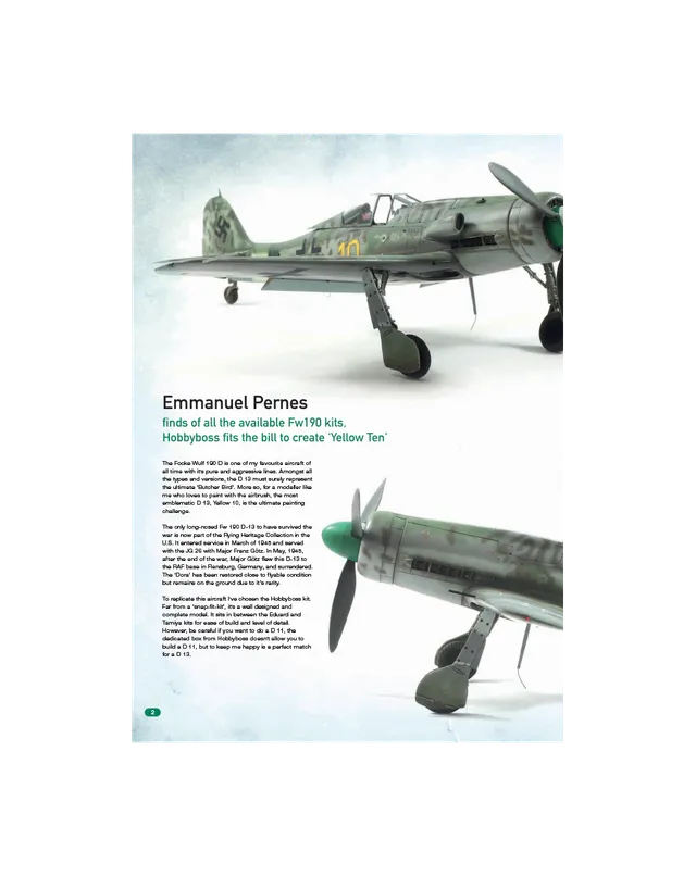 AFV Modeller AIR71 Fw190 D13 articolo PDF singolo