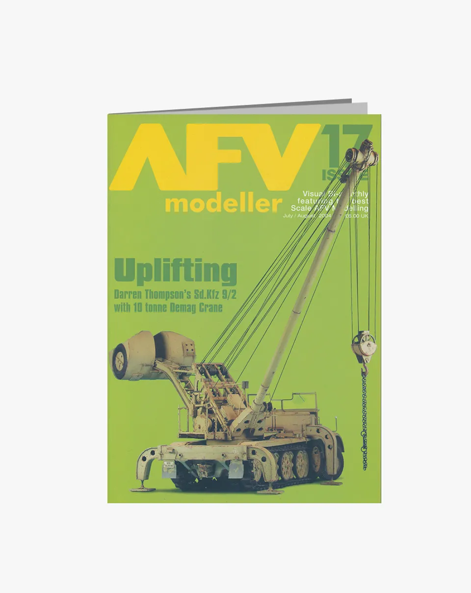 AFV Modeller Meng AFV Modeller 17 rivista mezzi copia singola