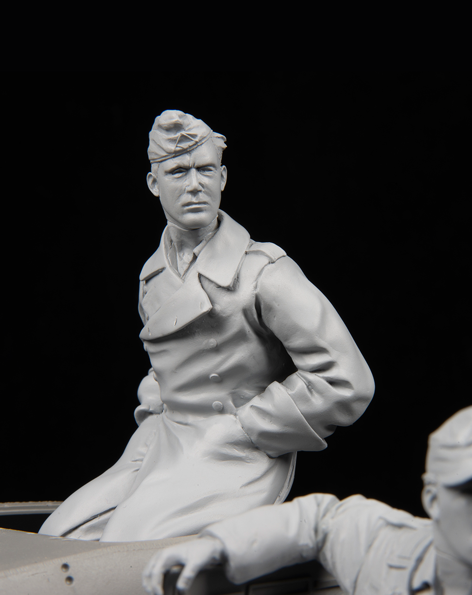 AFV Modeller Afrika Korps Tank Crew figure 1:16 per Takom Panzer I