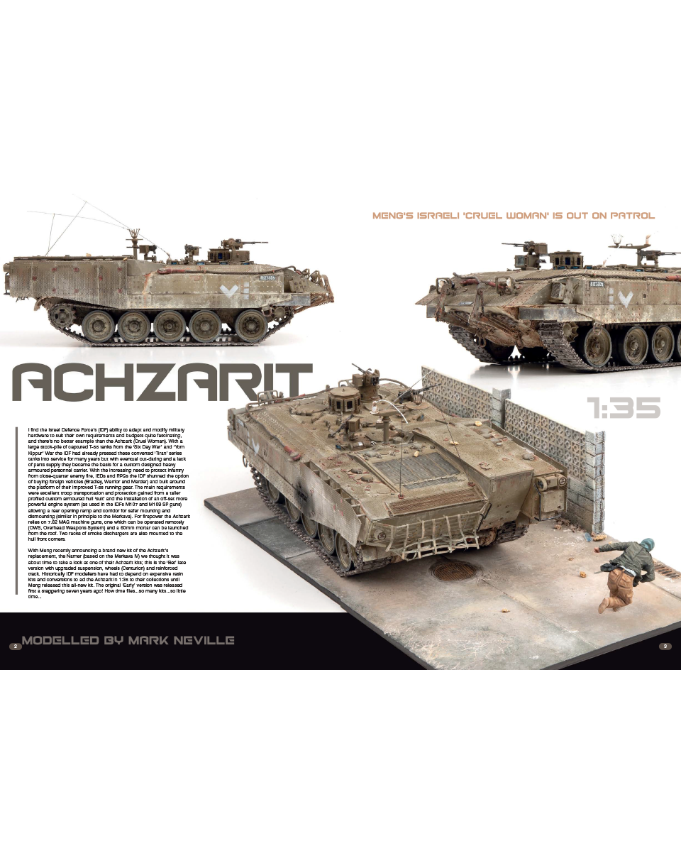AFV Modeller Meng Issue 118 rivista numero mezzi militari