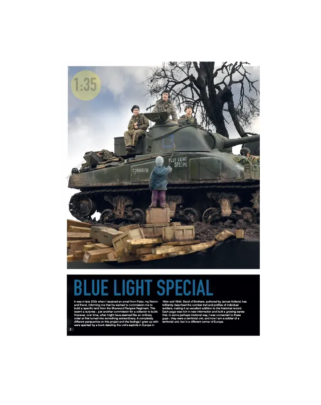 AFV Modeller AFV146 articolo PDF Firefly Blue Light
