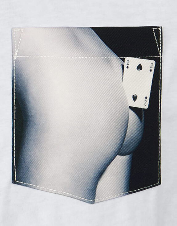 TOILETPAPER Pocket T-Shirt maglietta cotone tasca