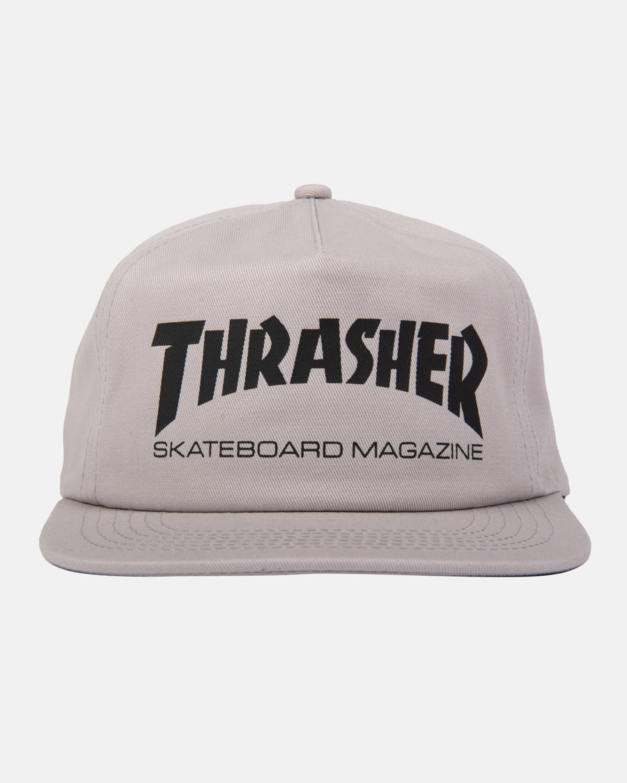 Thrasher Skate Mag snapback grigio nero cotone
