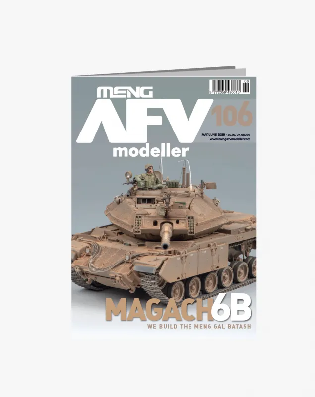 AFV Modeller 106 rivista copia singola mezzi militari