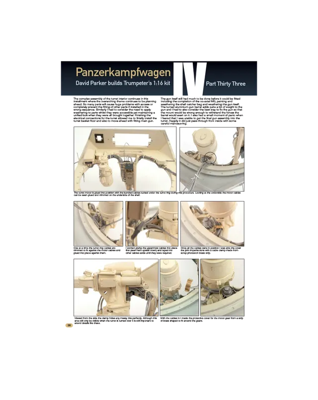 AFV Modeller AFV115 Panzerkampfwagen IV Part 33 rivista copia