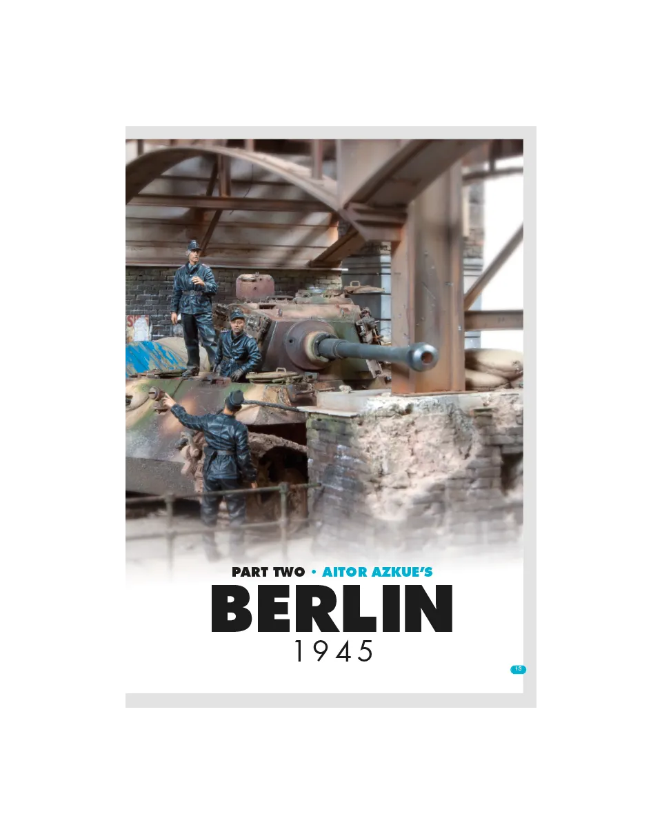 AFV Modeller AFV69 articolo PDF Berlin 1945 Diorama