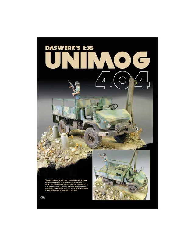 AFV Modeller AFV67 Unimog 404 articolo PDF montaggio