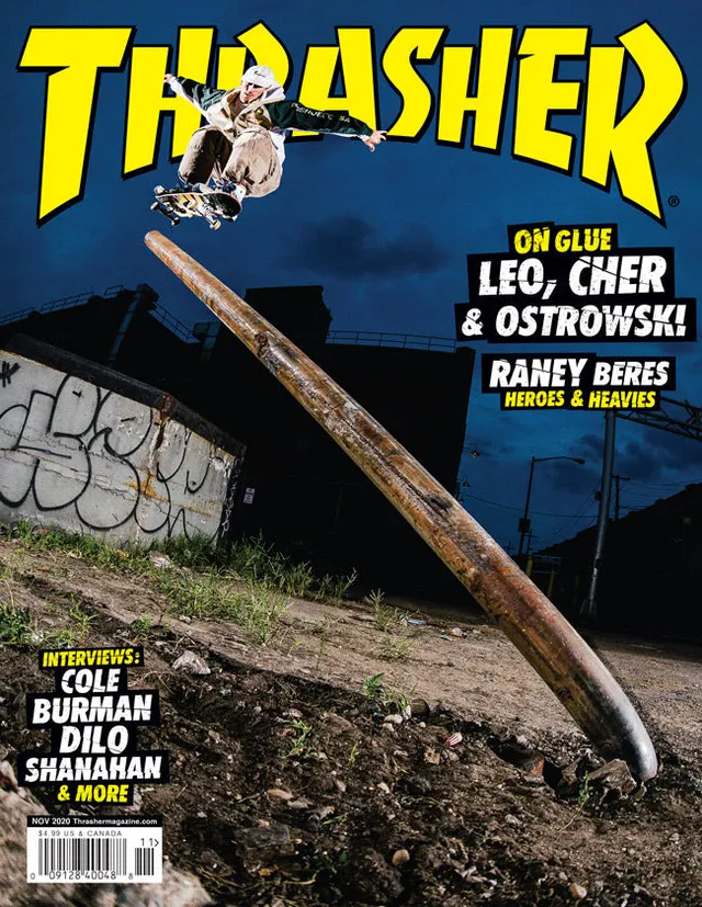 Thrasher Magazine rivista novembre 2020 copia singola interviste