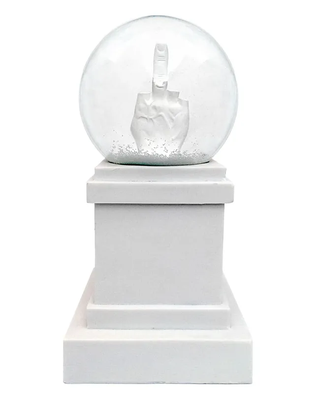 TOILETPAPER L.O.V.E Snowball palla di vetro 28 cm
