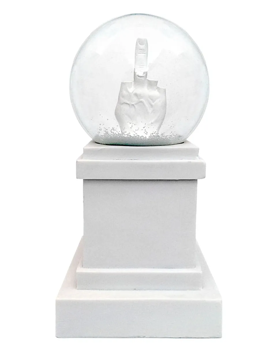 TOILETPAPER L.O.V.E Snowball palla di vetro 28 cm
