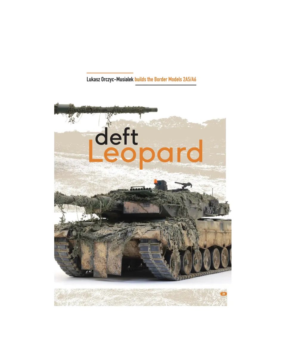 AFV Modeller AFV131 rivista PDF Deft Leopard corazzati