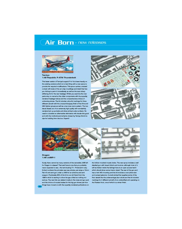 AFV Modeller AIR5 Air Born articolo PDF modellismo aereo