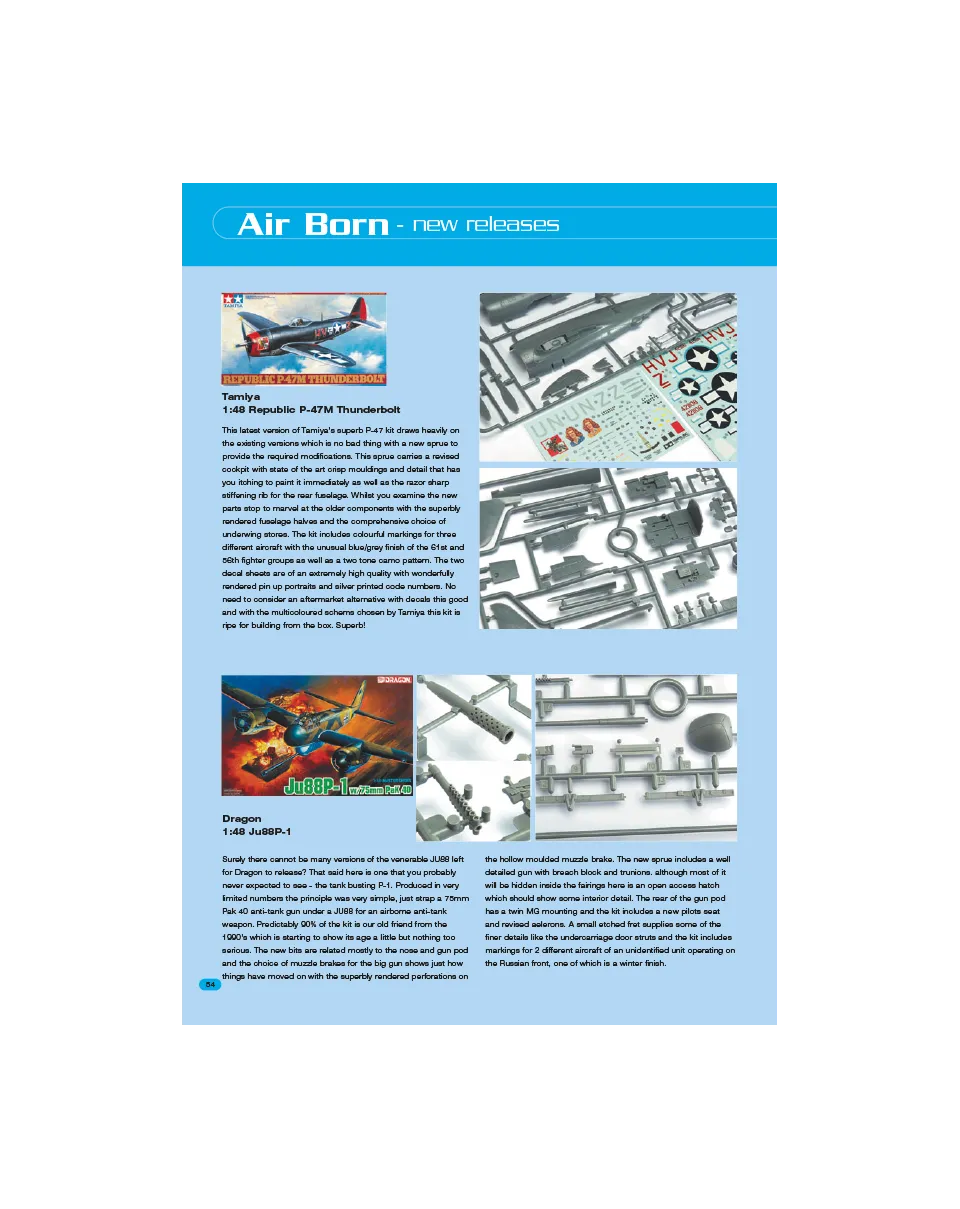 AFV Modeller AIR5 Air Born articolo PDF modellismo aereo