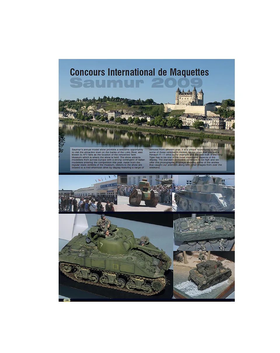 AFV Modeller 47 articolo PDF Saumur 2009 concorso