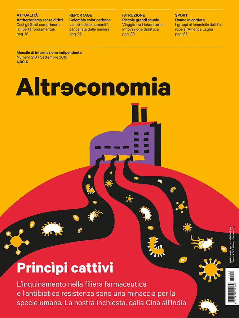 Altreconomia 218 Princìpi cattivi rivista