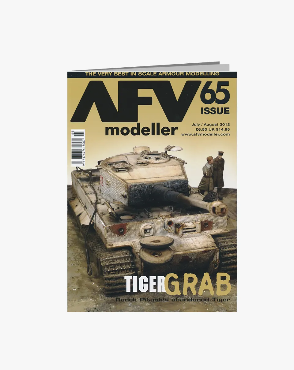 Meng AFV Modeller Issue 65 rivista modellismo corazzato