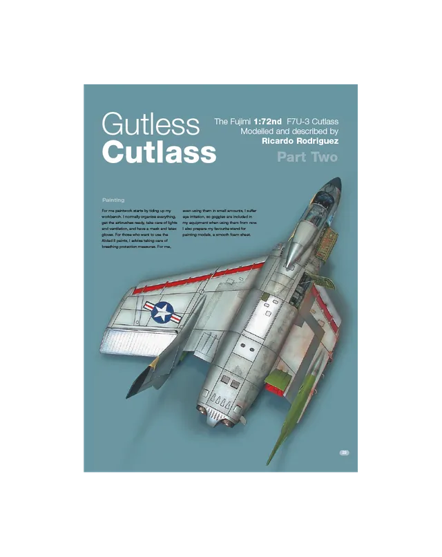 AFV Modeller AIR9 Gutless Cutlass rivista PDF copia singola aerei