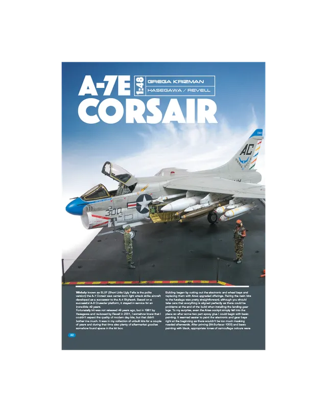 AFV Modeller AIR 73 A-7E Corsair rivista PDF copia singola