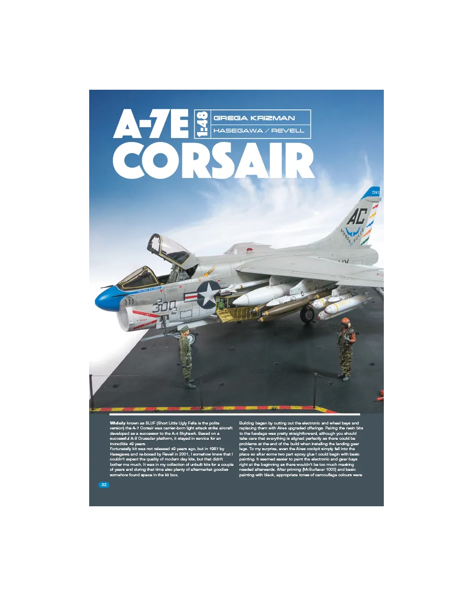 AFV Modeller AIR 73 A-7E Corsair rivista PDF copia singola