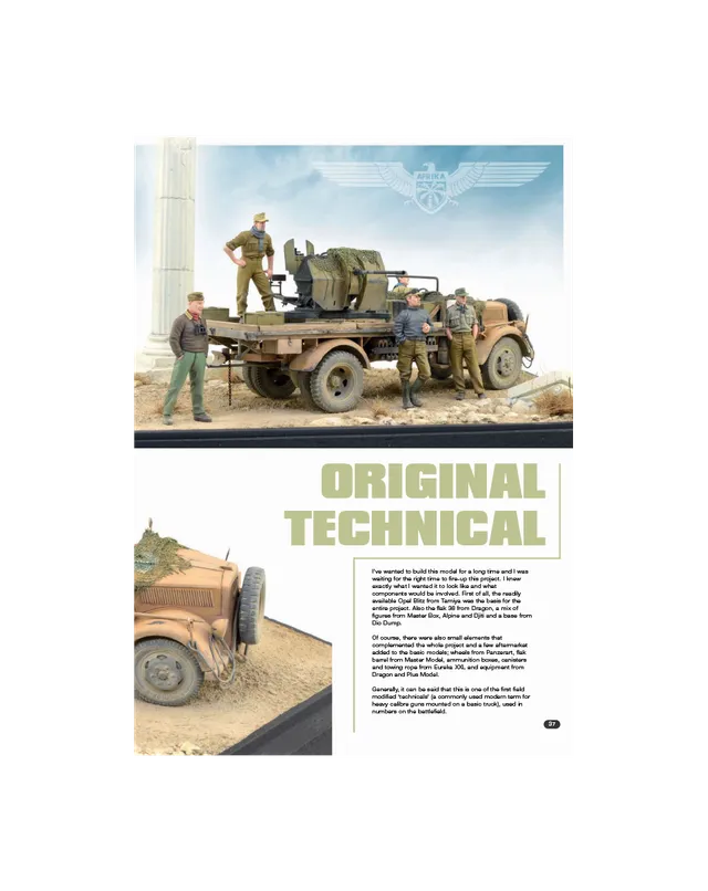 AFV Modeller AFV134 Original Technical articolo PDF copia singola