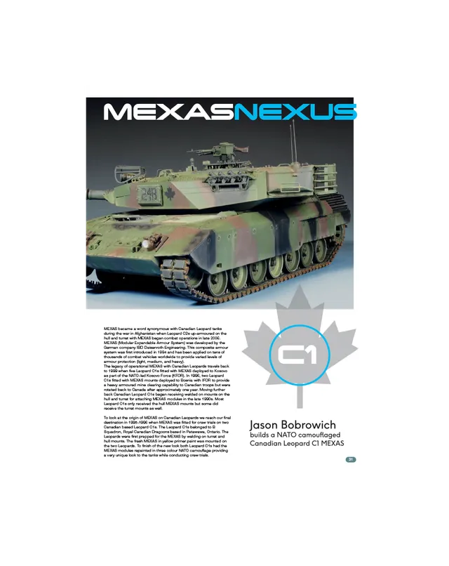 AFV Modeller AFV 119 Mexas Nexus articolo PDF