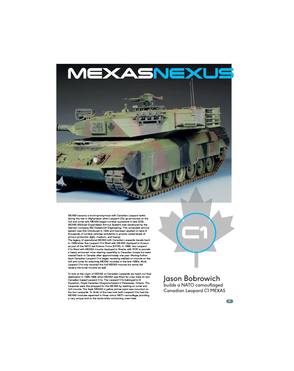 AFV Modeller AFV 119 Mexas Nexus articolo PDF