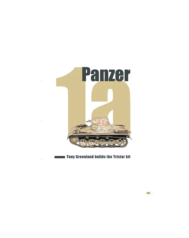 AFV Modeller Issue 12 Panzer 1a articolo PDF