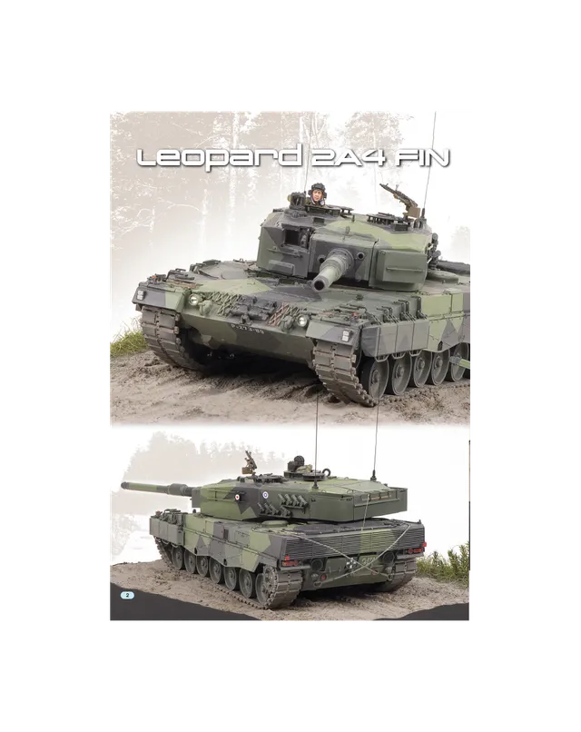 AFV Modeller AFV84 articolo PDF Leopard 2A4 FIN